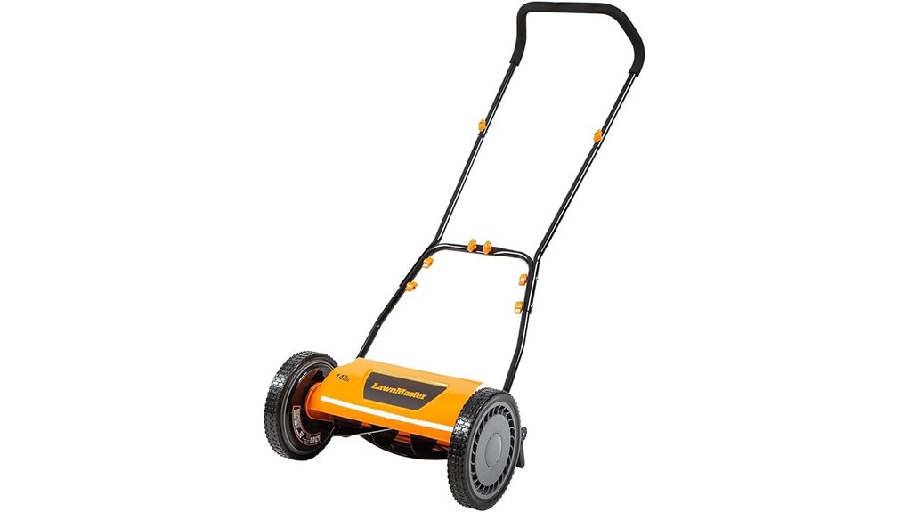 14 inch push reel mower