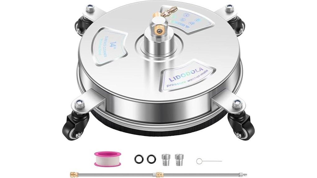 14 surface cleaner wheels