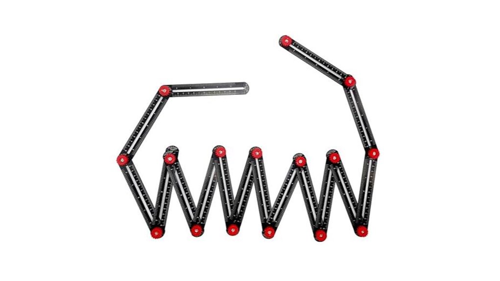 16 sided measuring ruler tool