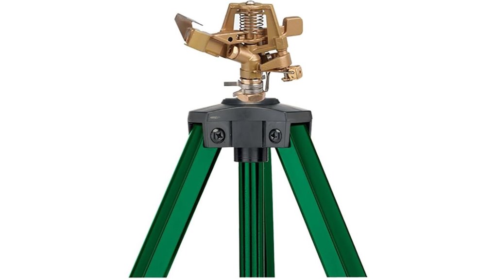 360 degree rotating lawn sprinkler