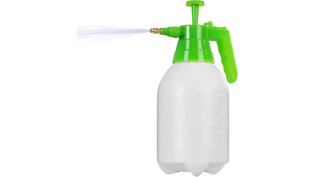 adjustable brass nozzle sprayer