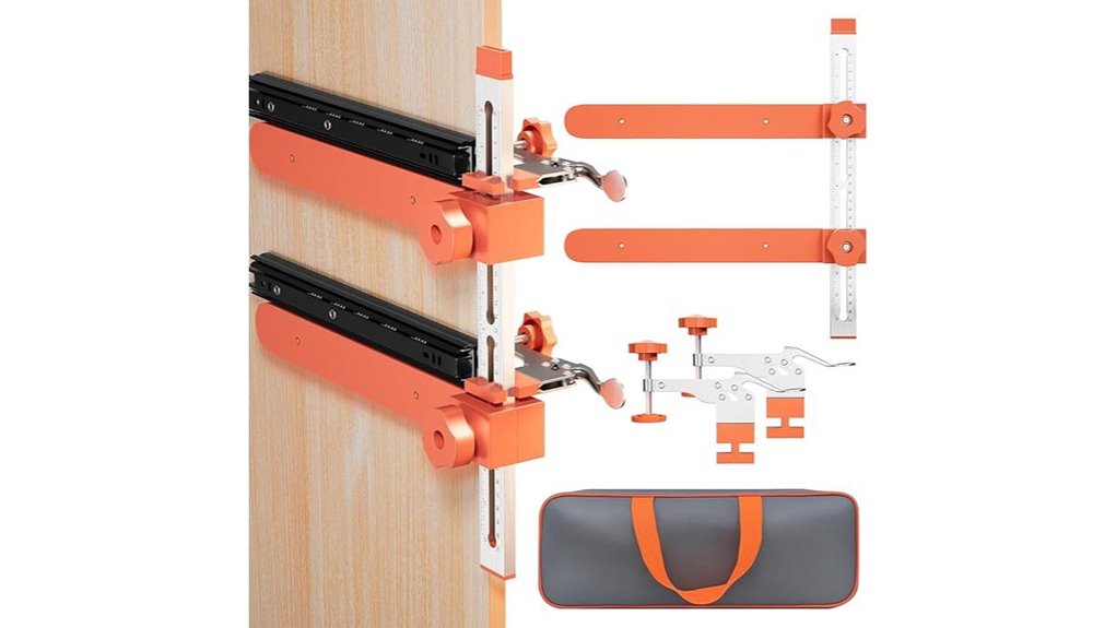 adjustable drawer slide jig