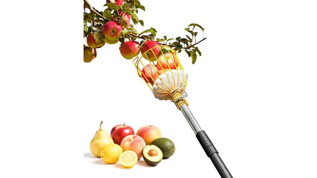 adjustable fruit picking tool