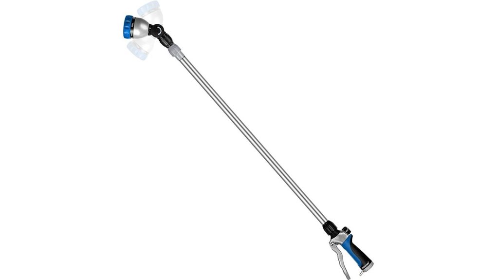 adjustable metal watering wand