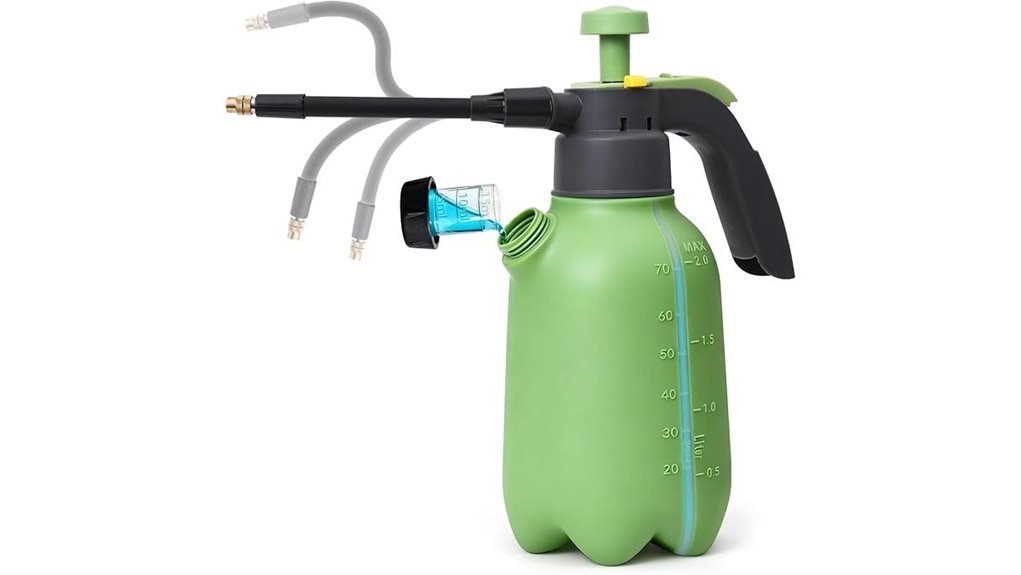 adjustable nozzle pump sprayer