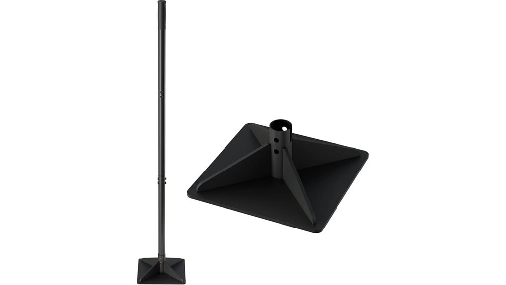 adjustable steel garden tamper