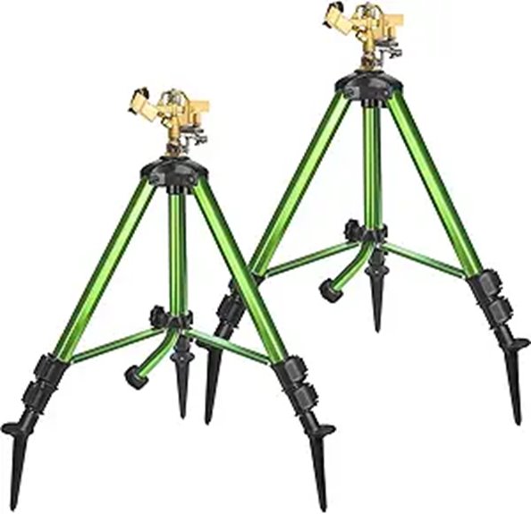 adjustable tripod for watering