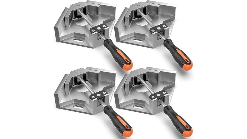aluminum corner clamp set