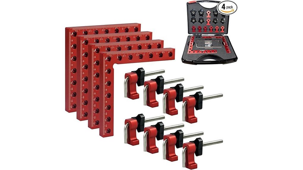 aluminum corner clamps set