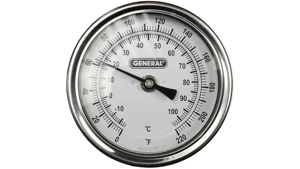 analog soil thermometer tool