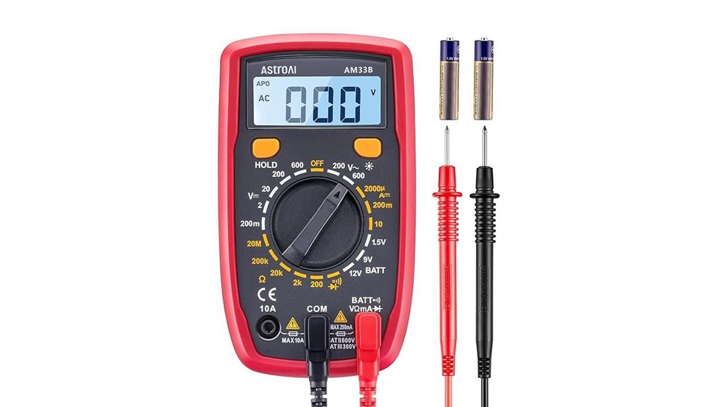 astroai digital multimeter tester