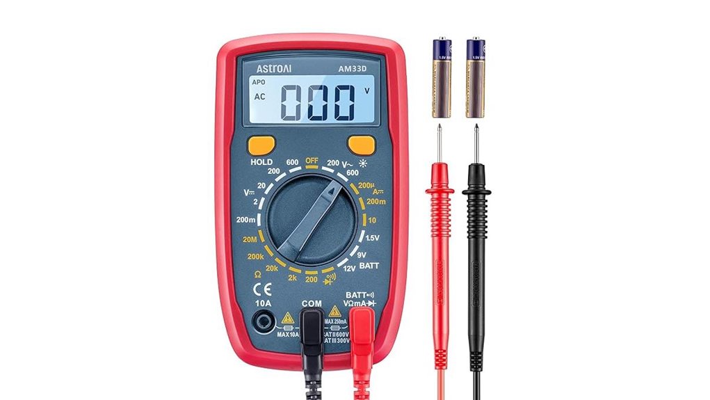 astroai digital multimeter tester