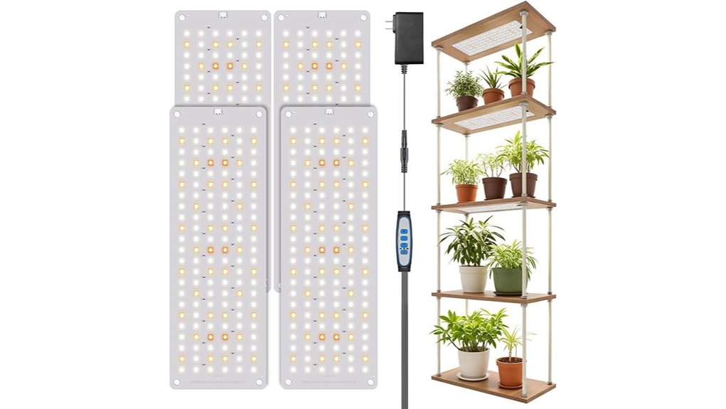 auto timer dimmable grow light