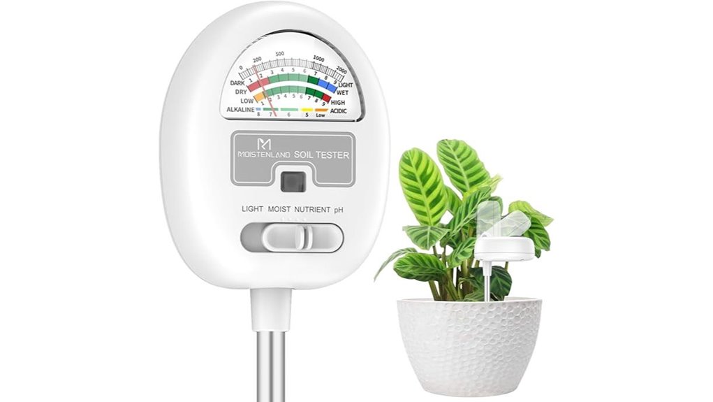 battery free soil moisture meter