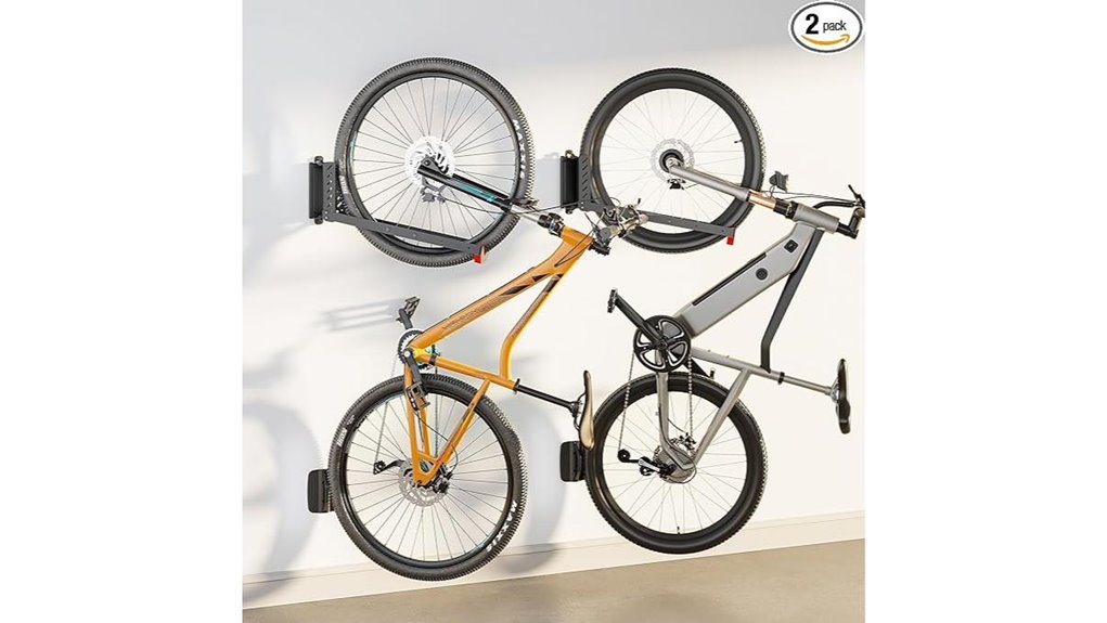 bike wall mount set
