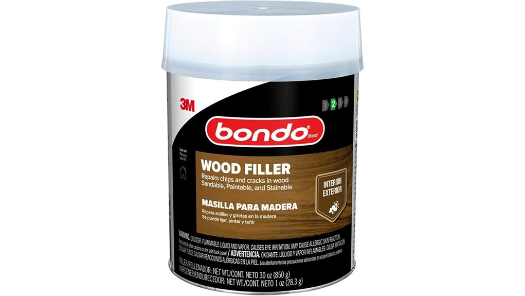 bondo wood filler kit