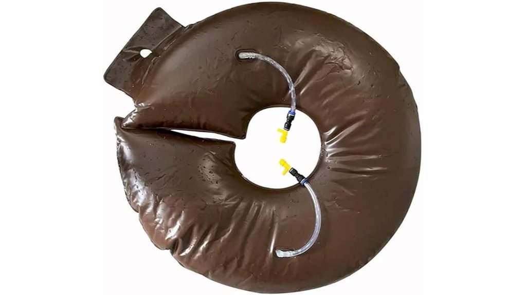 brown tree watering bag