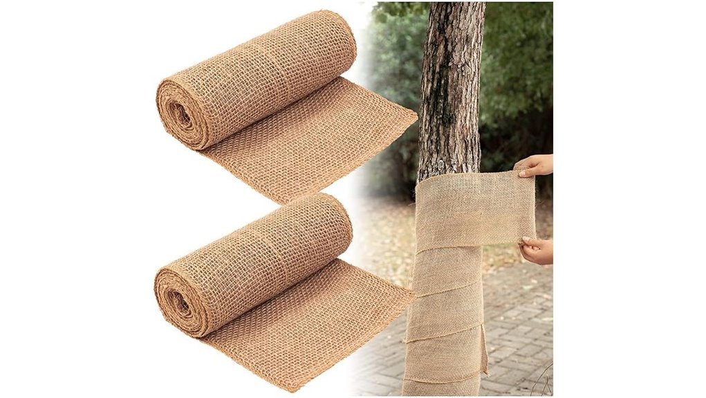 burlap tree protection wraps