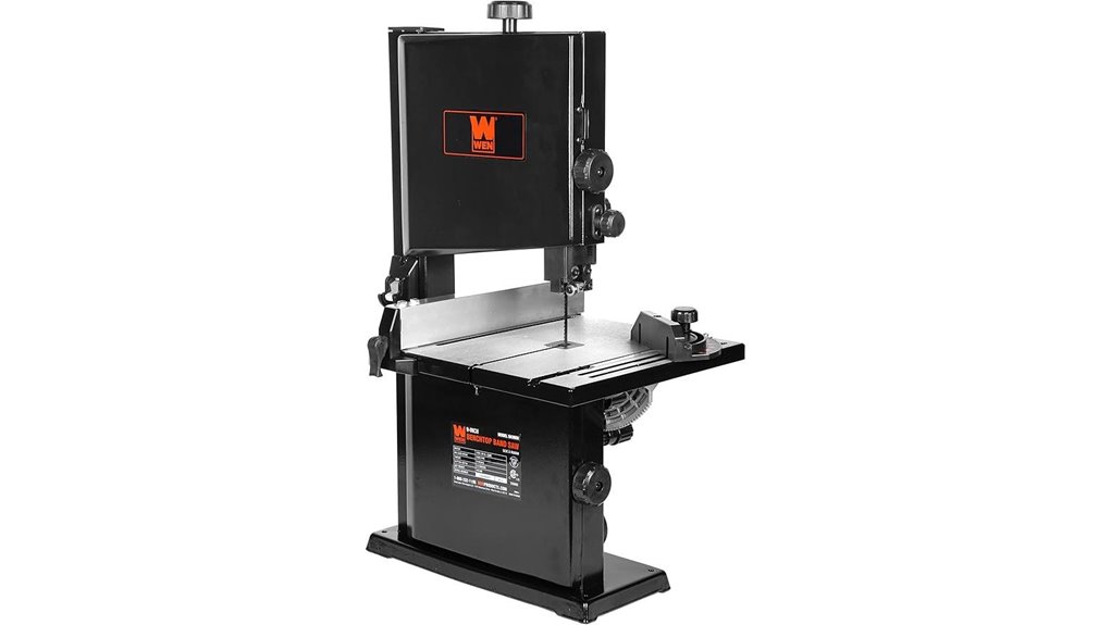 compact benchtop band saw