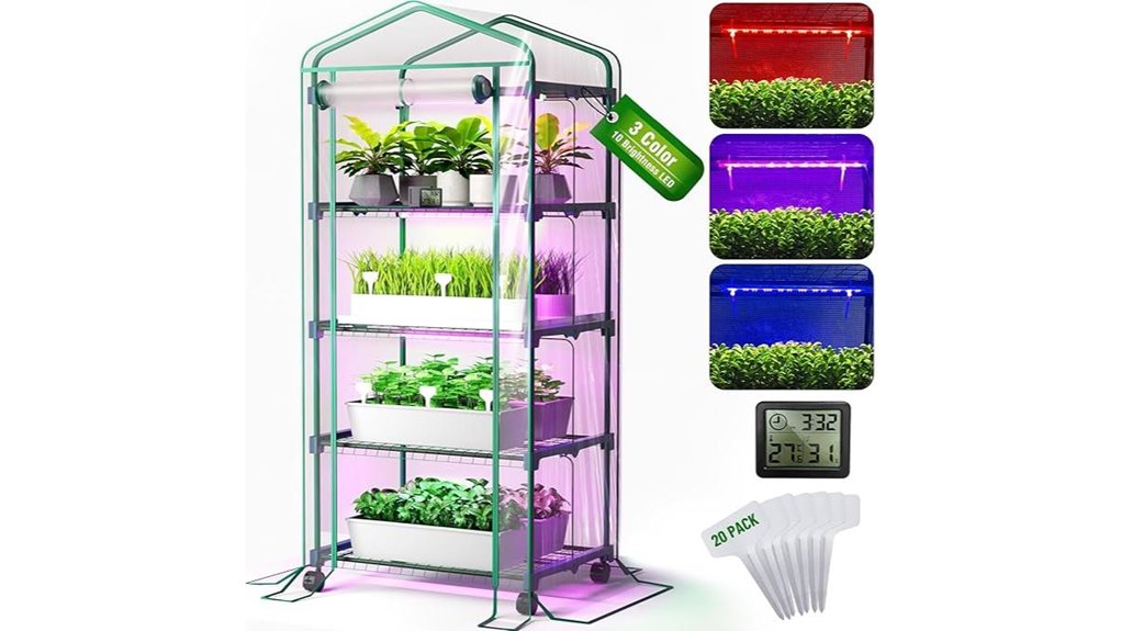 compact indoor plant growth