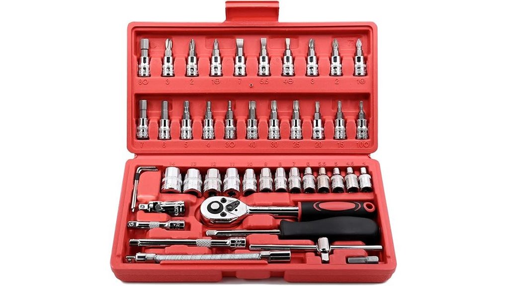 comprehensive socket toolset offered