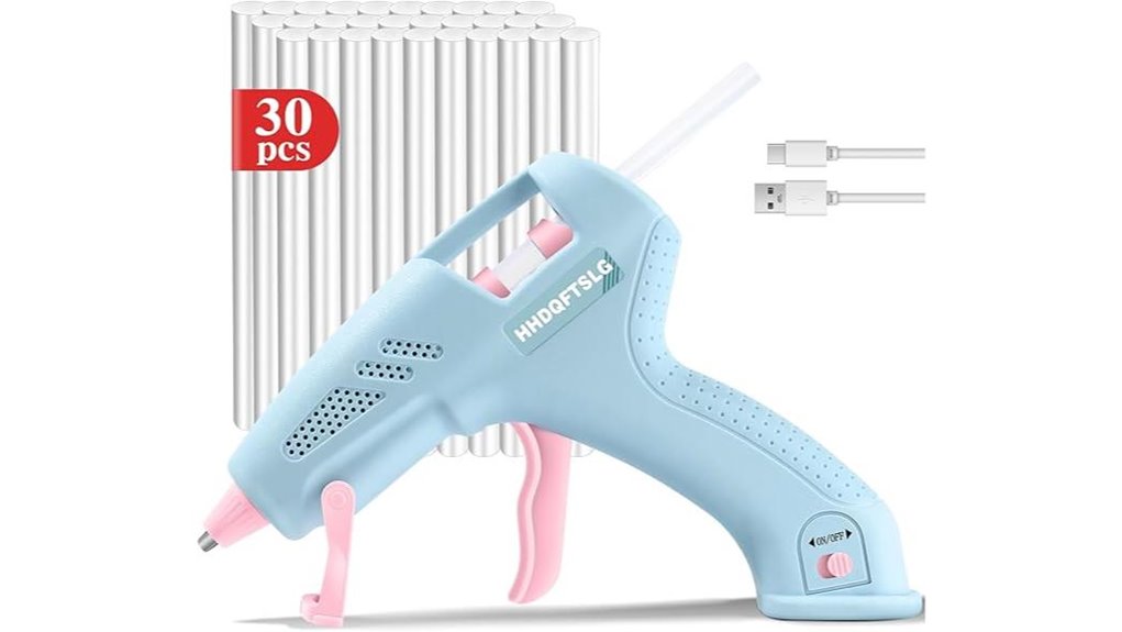 cordless hot glue gun