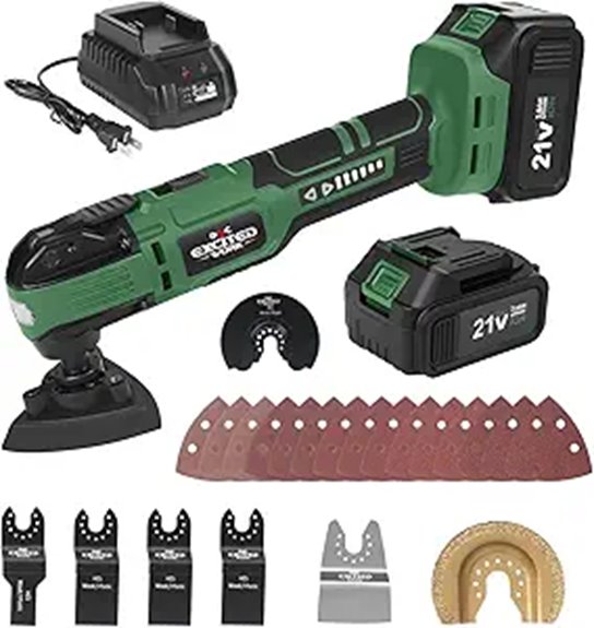 cordless oscillating tool kit
