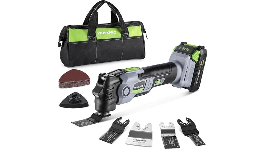 cordless oscillating tool kit