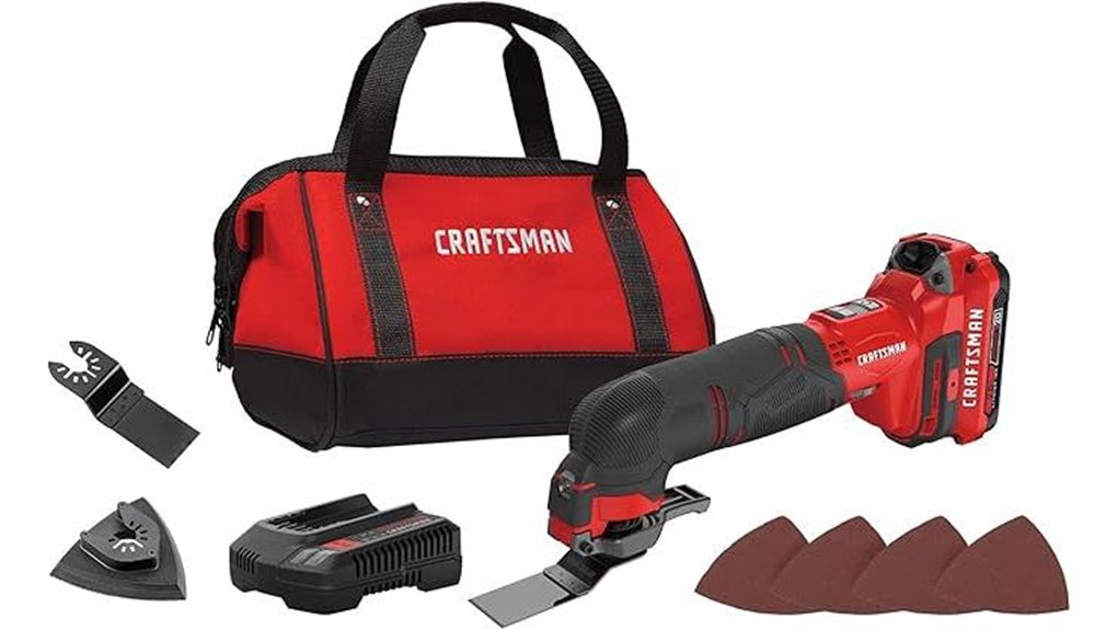 cordless oscillating tool kit