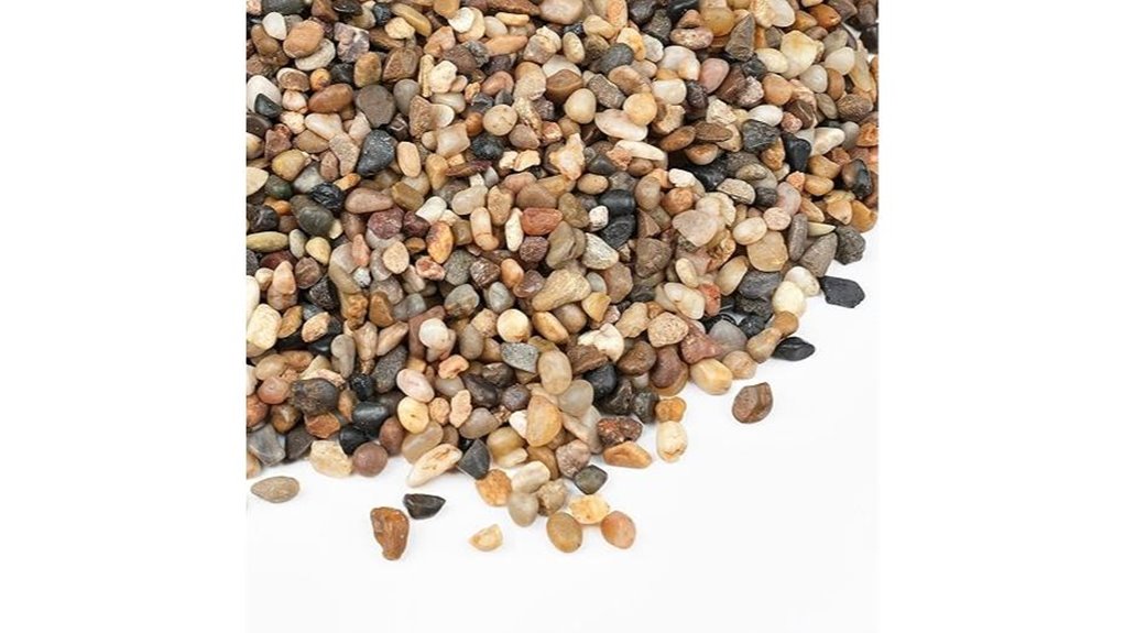decorative potting gravel pebbles