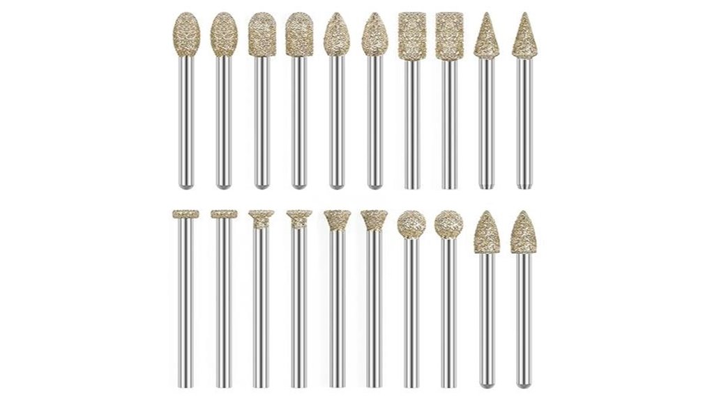 diamond bits carving kit