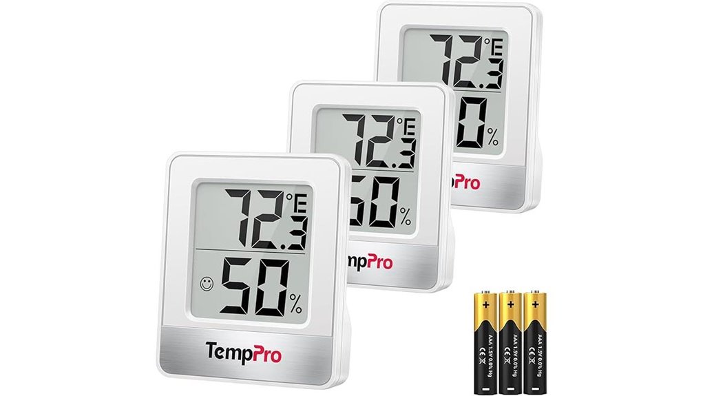 digital humidity and temperature monitor