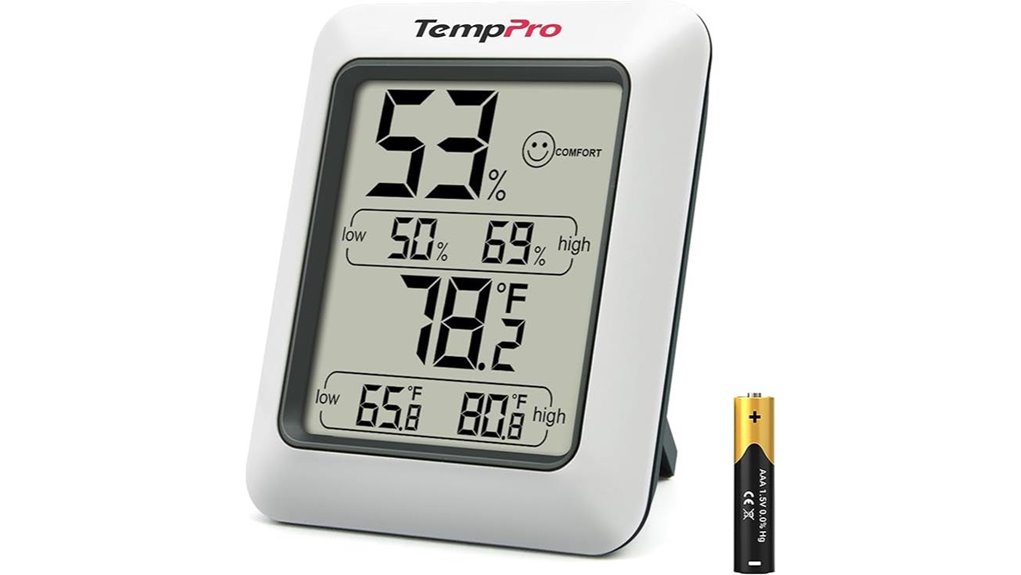digital humidity and temperature monitoring