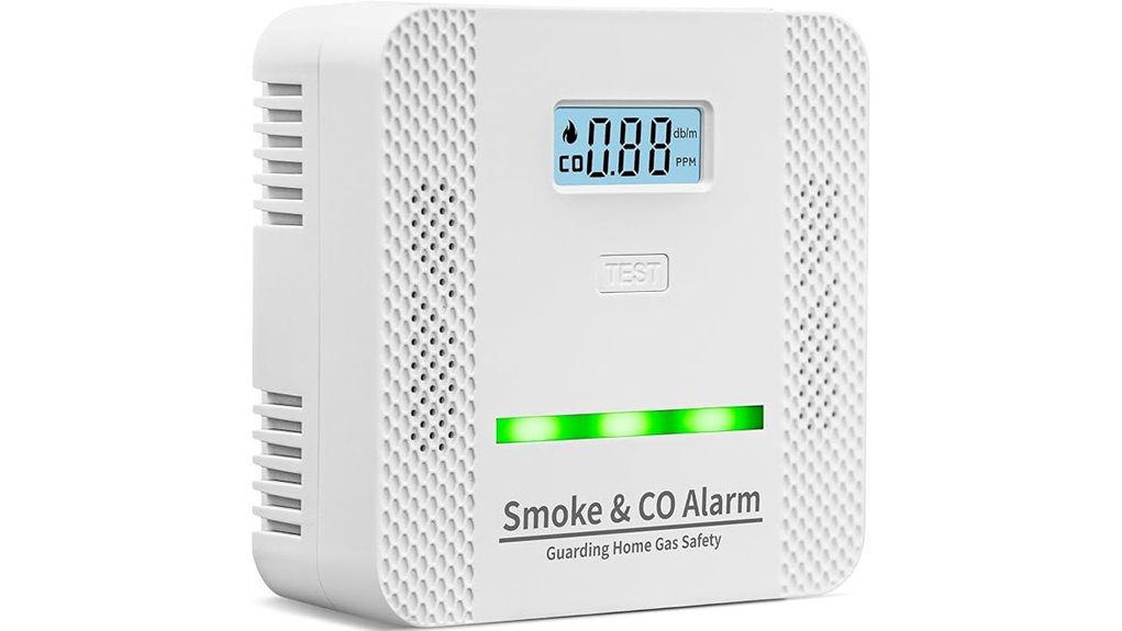 dual function alarm with display