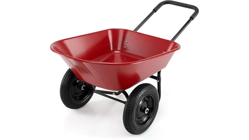 durable pneumatic tire wheelbarrow