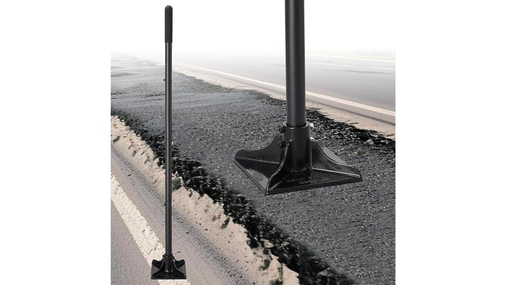 durable steel ground tamper