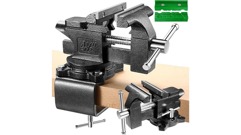 durable swivel base vise