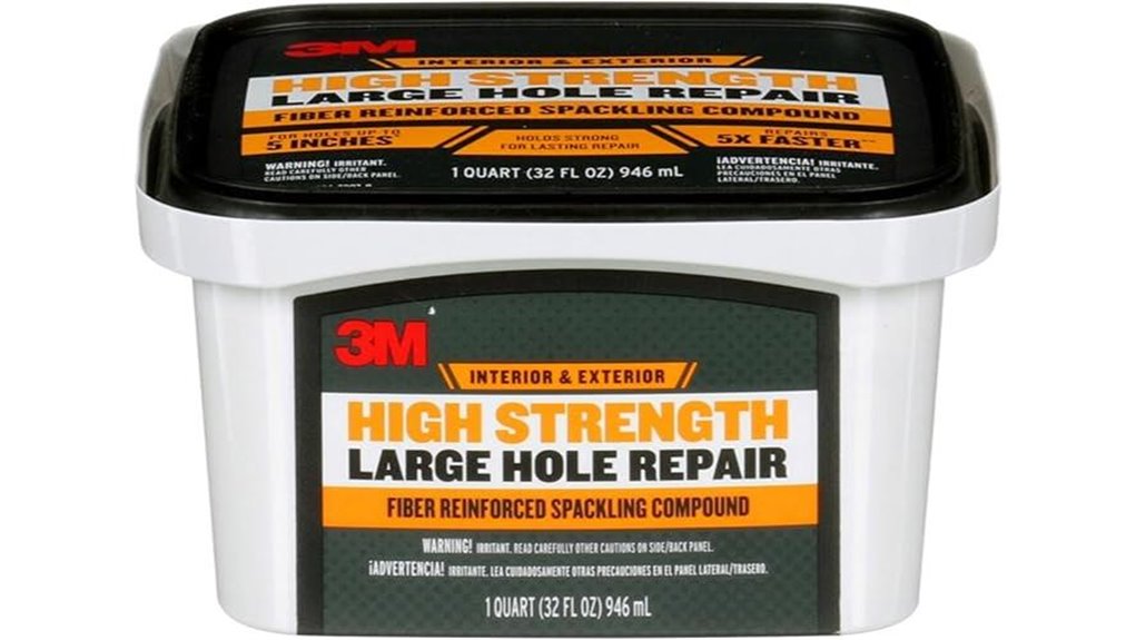 durable wall repair solution