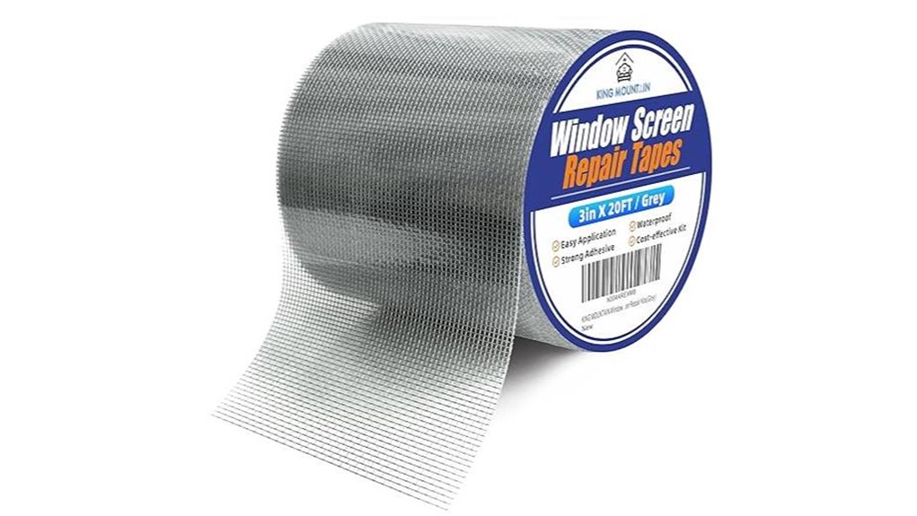 durable window screen repair