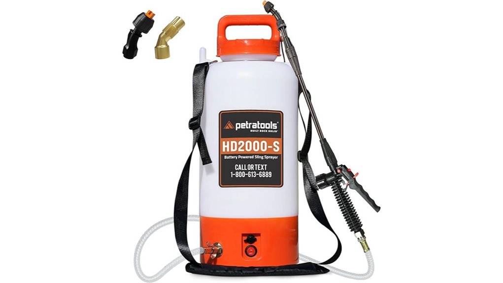 electric sprayer 2 gallons