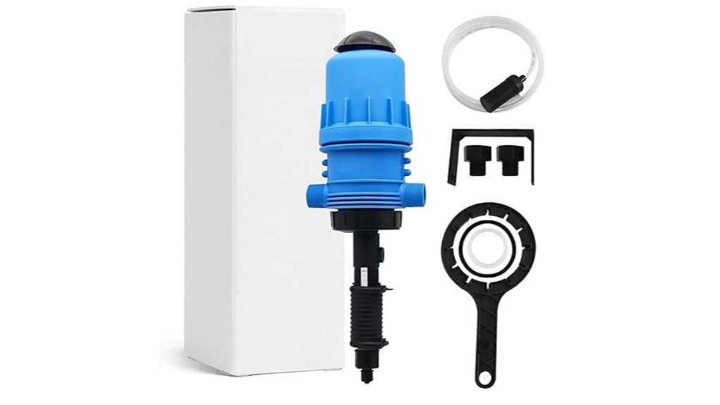 fertilizer dispenser for irrigation