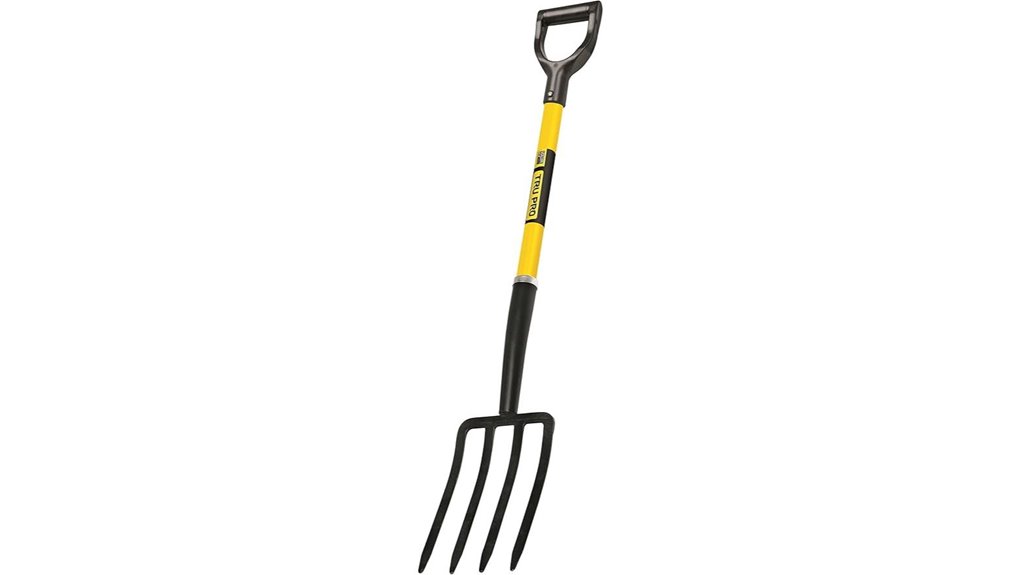 fiberglass d handle spading fork