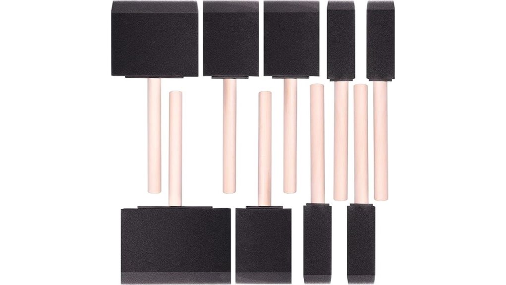 foam brush set available