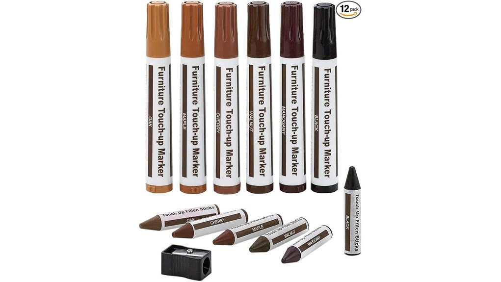 furniture repair markers set