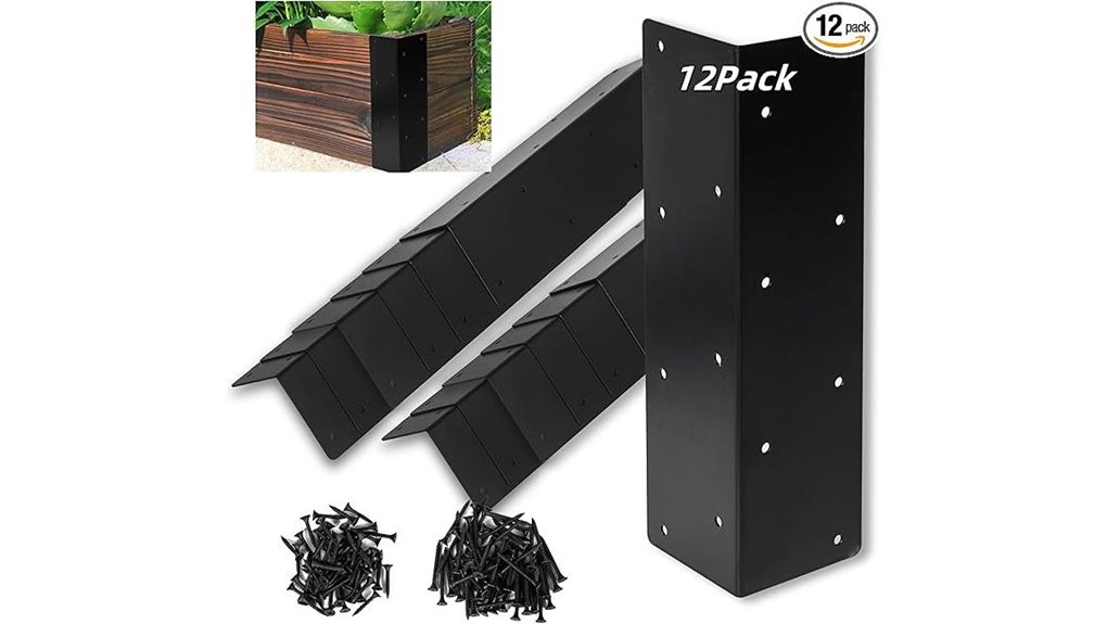 garden bed corner brackets