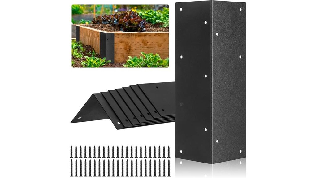 garden bed corner brackets
