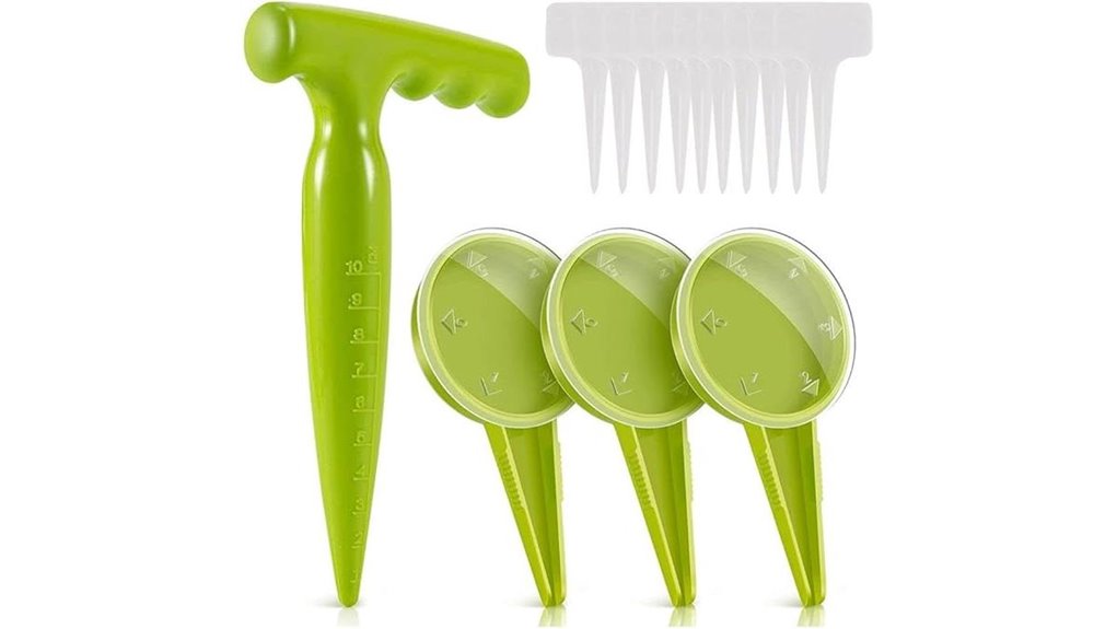 garden markers and tools