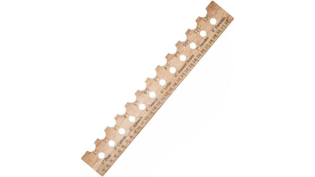 gardening seed spacing tool