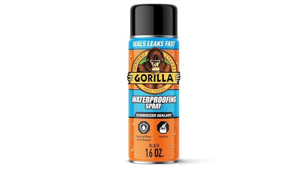 gorilla waterproof sealant spray