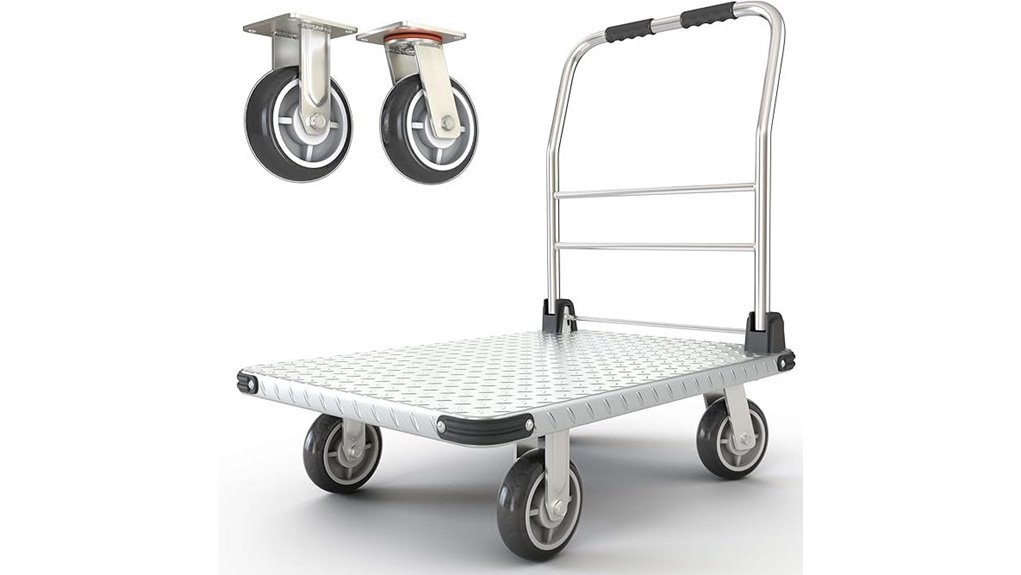 heavy duty foldable push cart